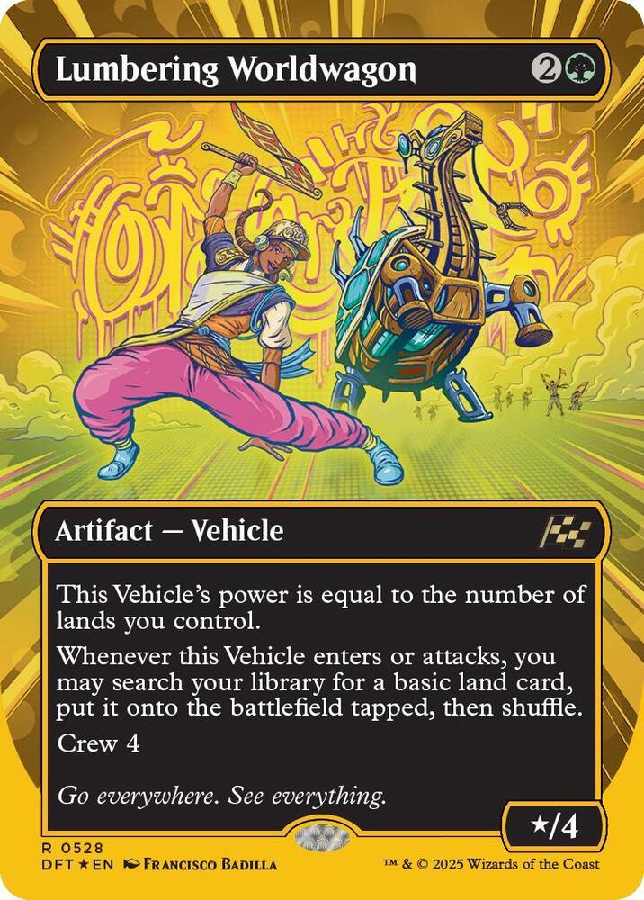 Lumbering Worldwagon [First Place Foil] #528