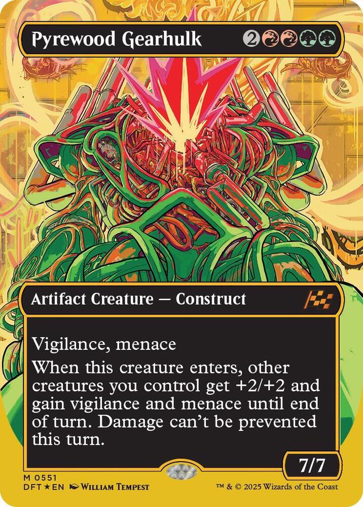 Pyrewood Gearhulk [First Place Foil] #551