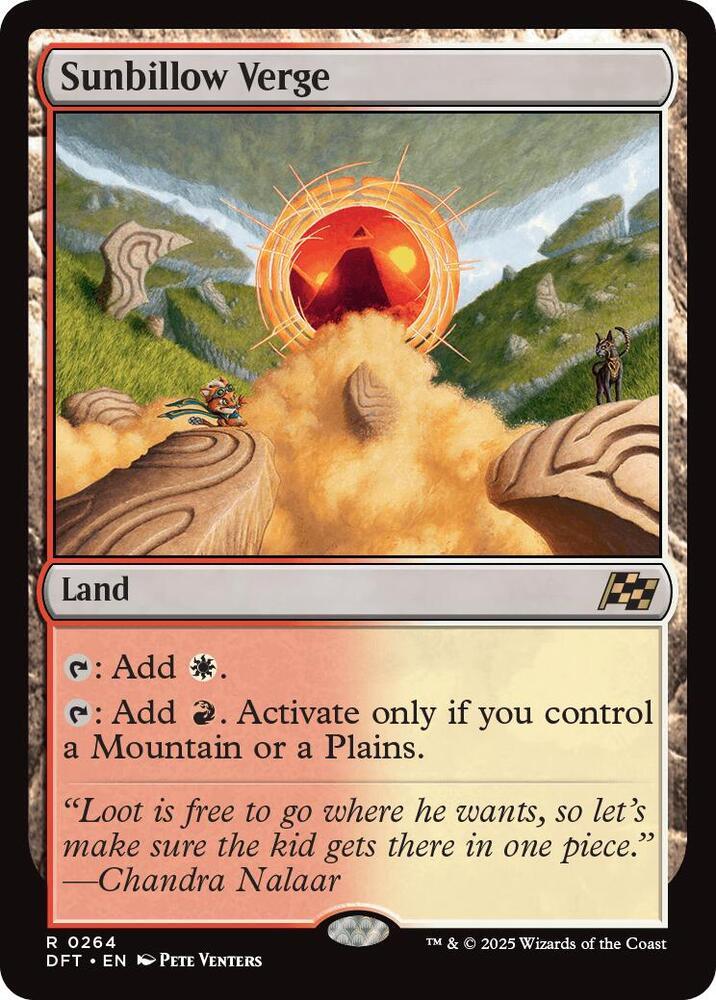 Sunbillow Verge [Foil] #264