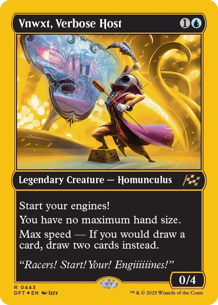 Vnwxt, Verbose Host [First Place Foil] #443