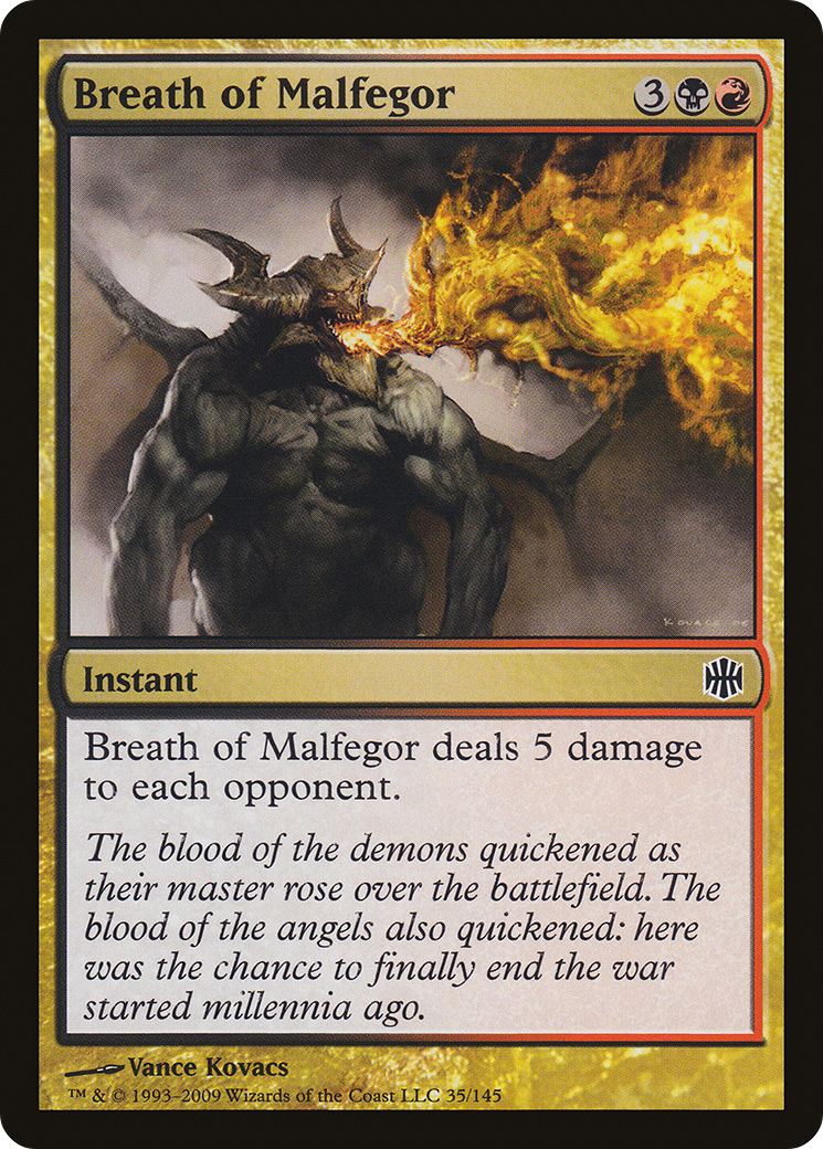 Breath of Malfegor [Foil]