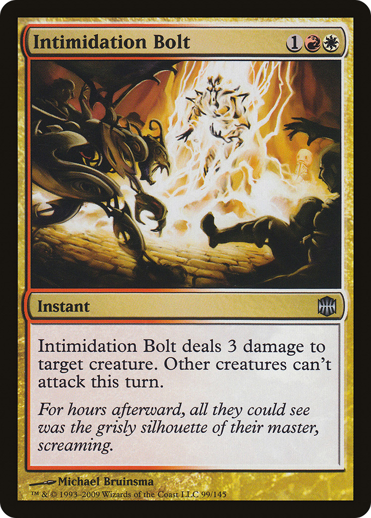 Intimidation Bolt [Foil]