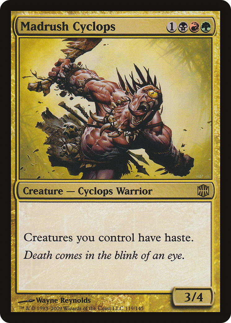 Madrush Cyclops [Foil]