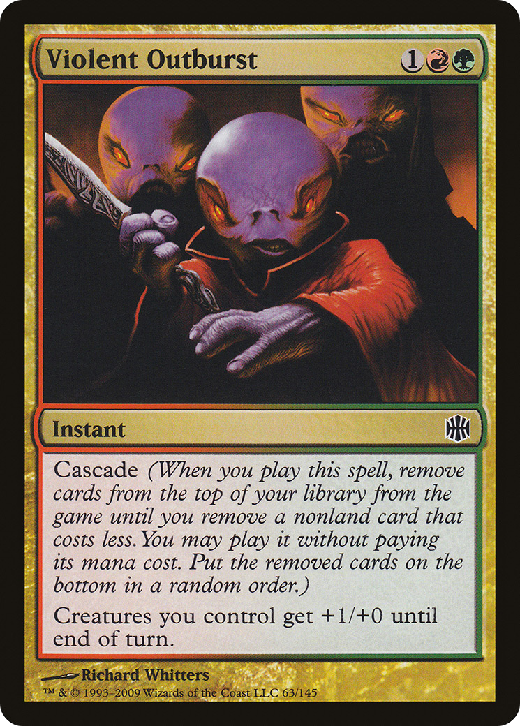 Violent Outburst [Foil] #63