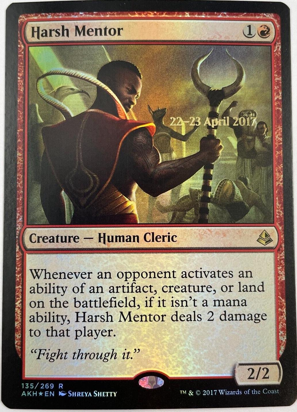 Harsh Mentor [Misprint] #135