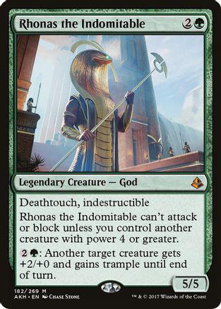 Rhonas the Indomitable [Foil]