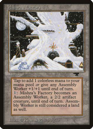 Mishra's Factory [Winter]