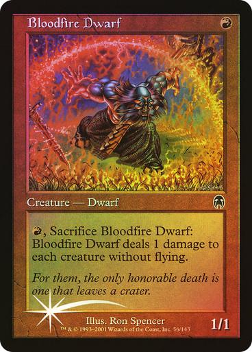 Bloodfire Dwarf [Foil] #56