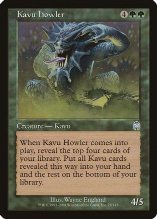 Kavu Howler [Foil]