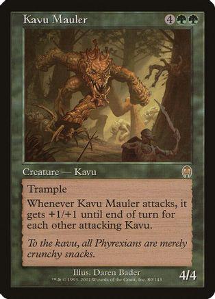 Kavu Mauler [Foil] #80