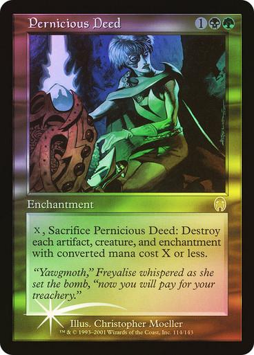 Pernicious Deed [Foil] #114