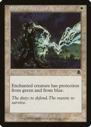 Shield of Duty and Reason [Foil]