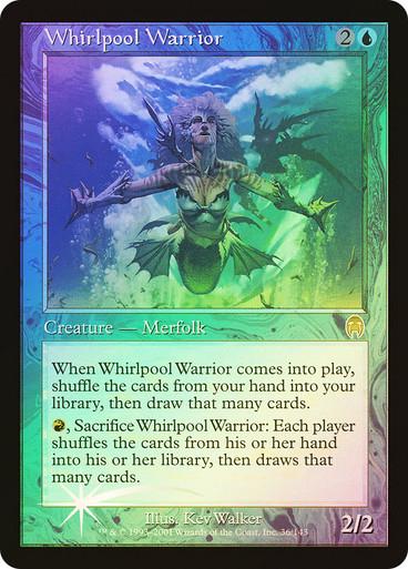 Whirlpool Warrior [Foil] #36
