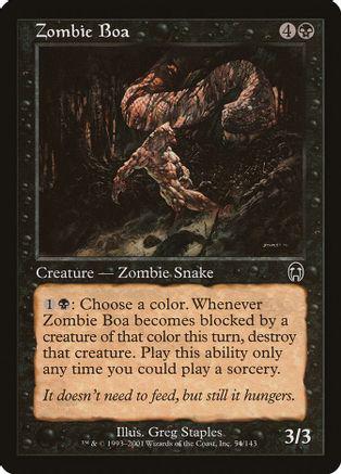 Zombie Boa #54