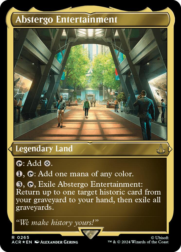 Abstergo Entertainment [Etched Foil] #265