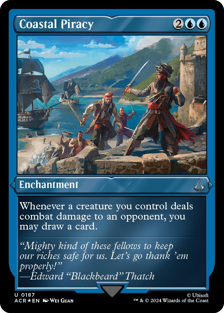 Coastal Piracy [Etched Foil] #187