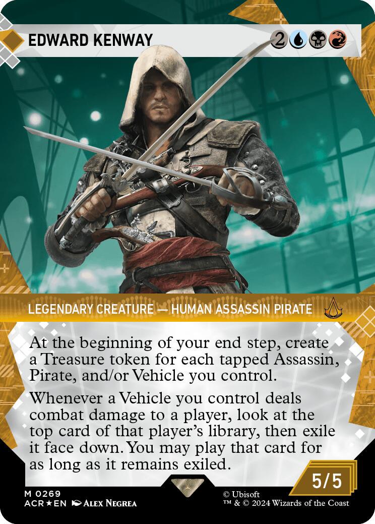 Edward Kenway [Textured Foil] #269