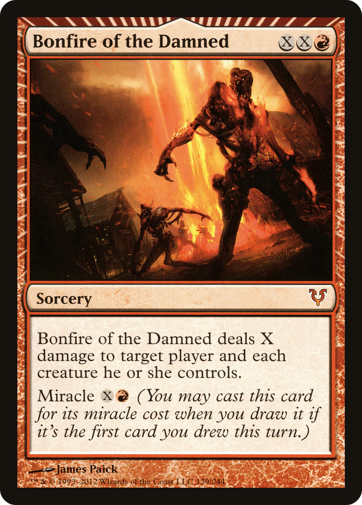 Bonfire of the Damned [Foil]