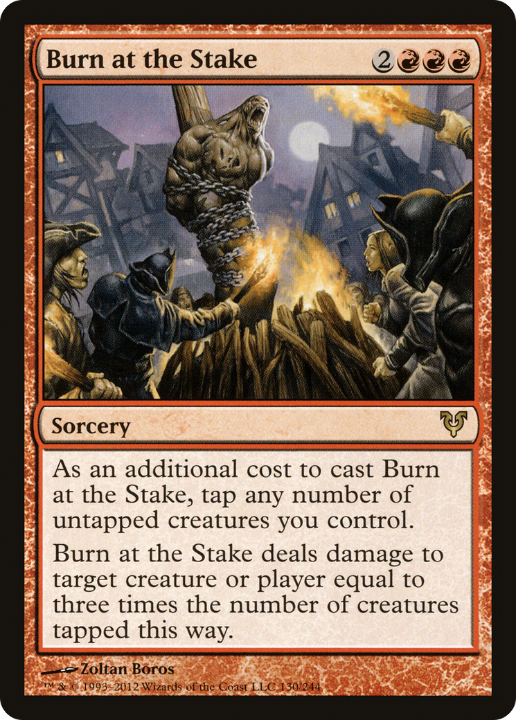 Burn at the Stake [Foil]