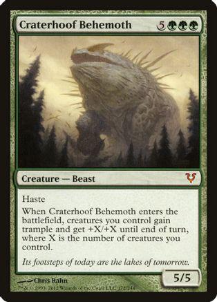 Craterhoof Behemoth [Foil]