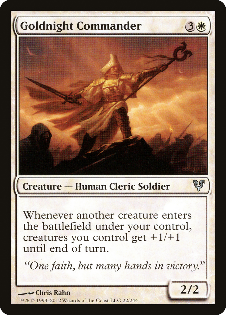 Goldnight Commander [Foil] #22