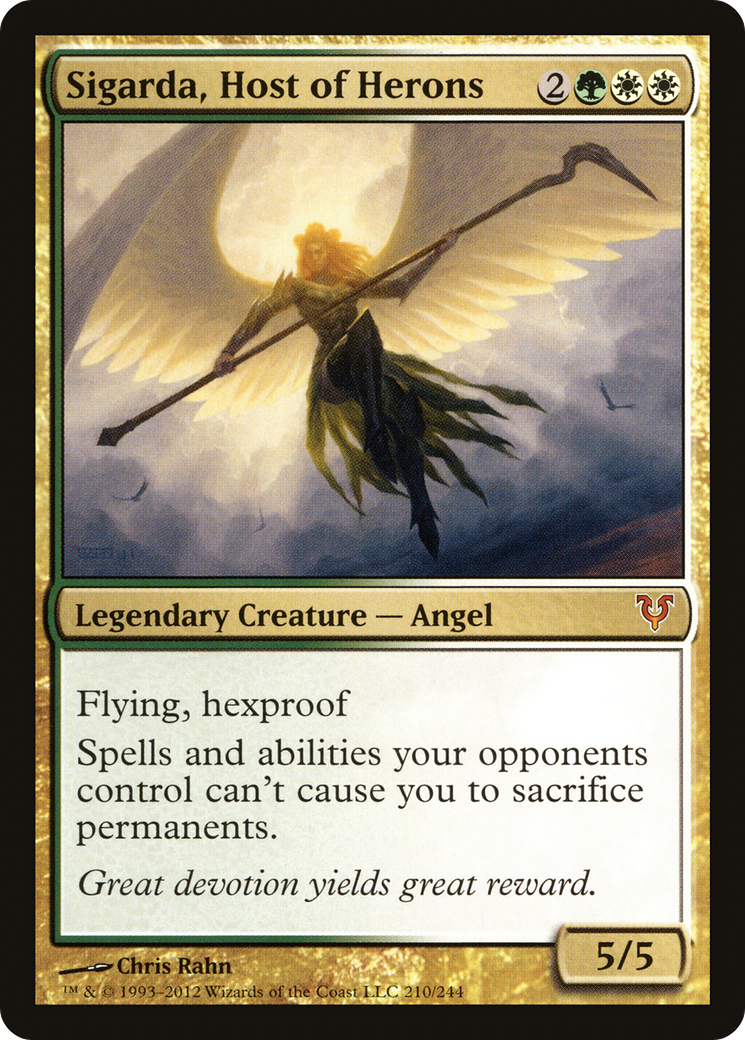 Sigarda, Host of Herons [Foil]