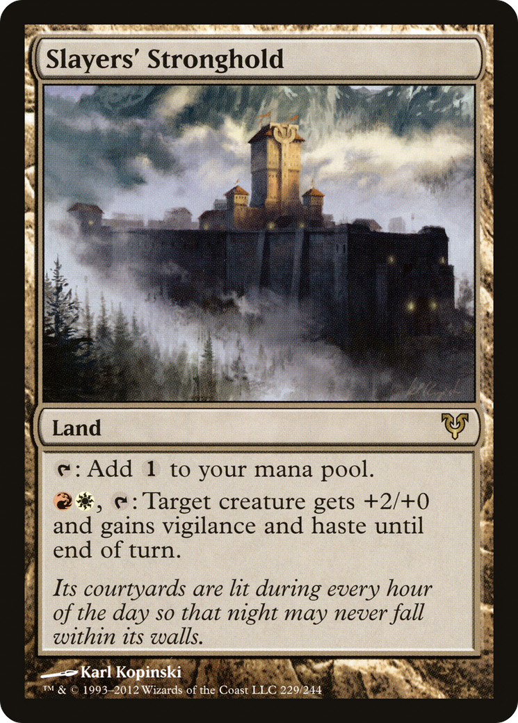 Slayers' Stronghold [Foil]
