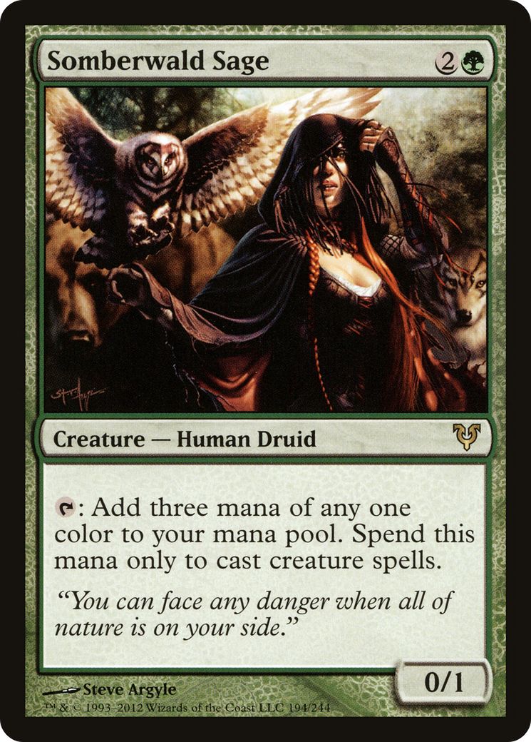 Somberwald Sage [Foil]