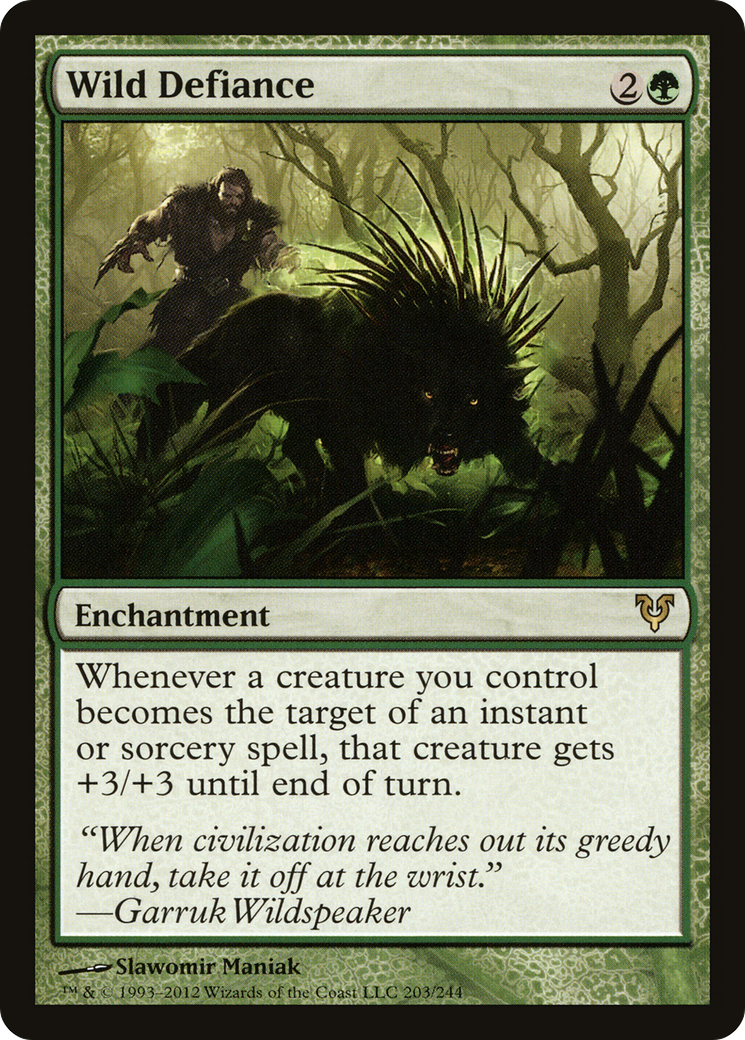 Wild Defiance [Foil]