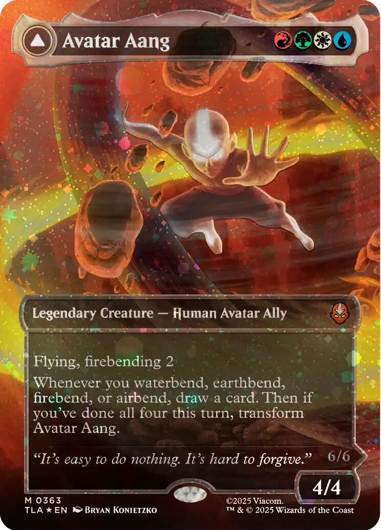 Avatar Aang [Raised Foil Foil] #363