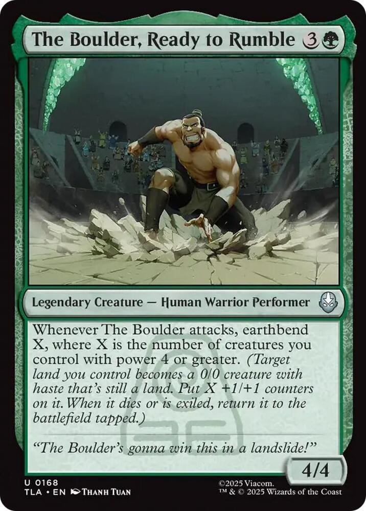 The Boulder, Ready To Rumble [Foil] #168