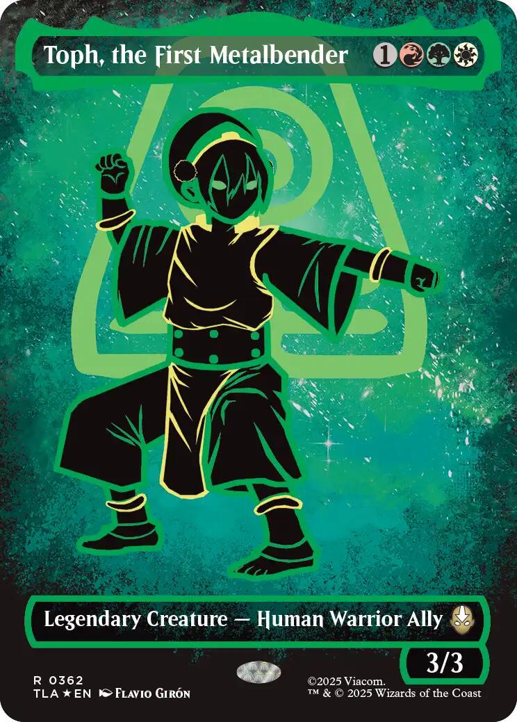 Toph, the First Metalbender [Borderless] #362