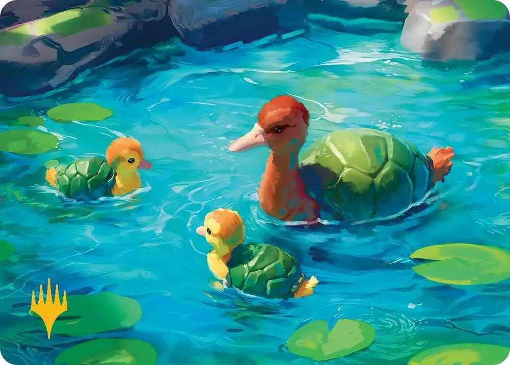 Turtle-Duck [Gold-Stamped Planeswalker Symbol] #18