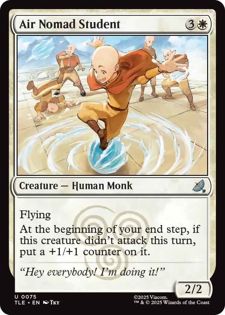Air Nomad Student [Foil] #75