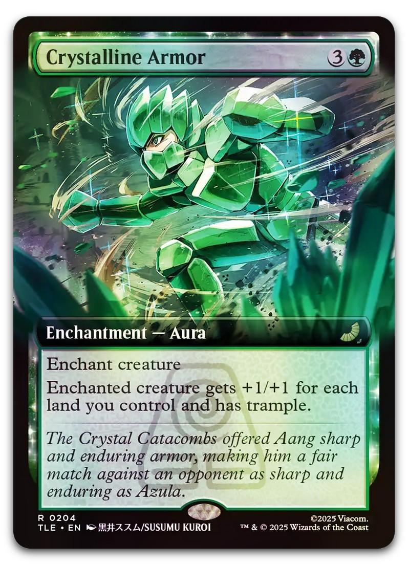 Crystalline Armor [Extended Art Foil] #204