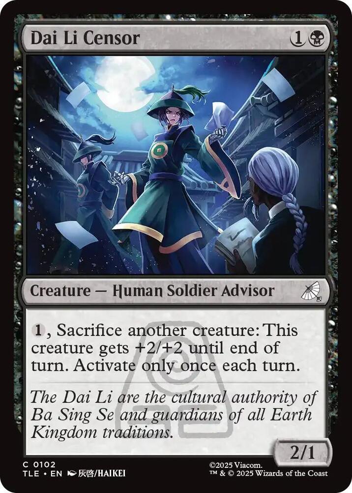 Dai Li Censor [Foil] #102