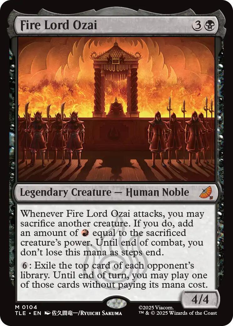 Fire Lord Ozai [Foil] #104 #104
