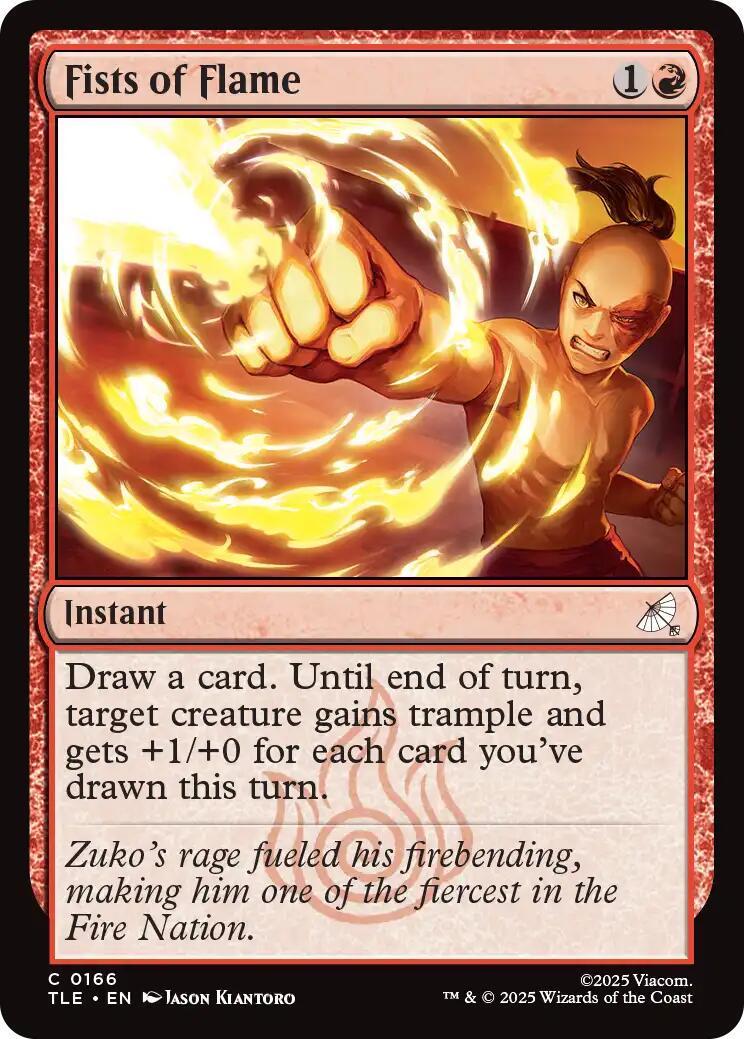 Fists Of Flame [Foil] #166
