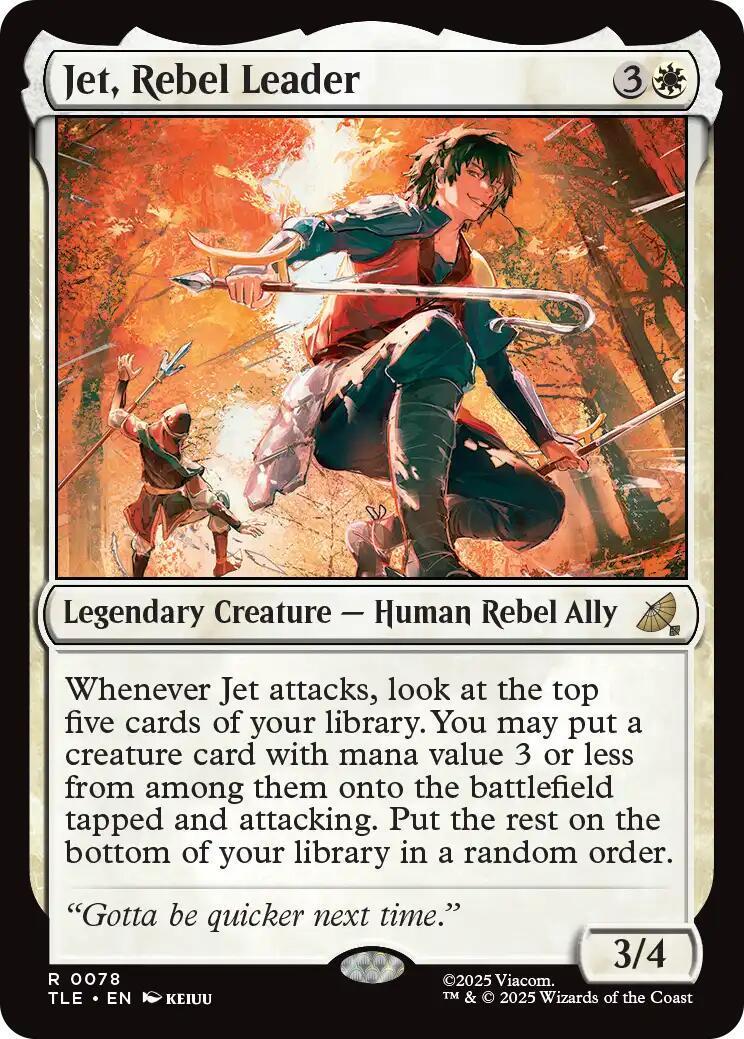 Jet, Rebel Leader [Foil] #78
