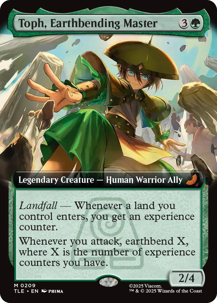Toph, Earthbending Master [Extended Art] #209