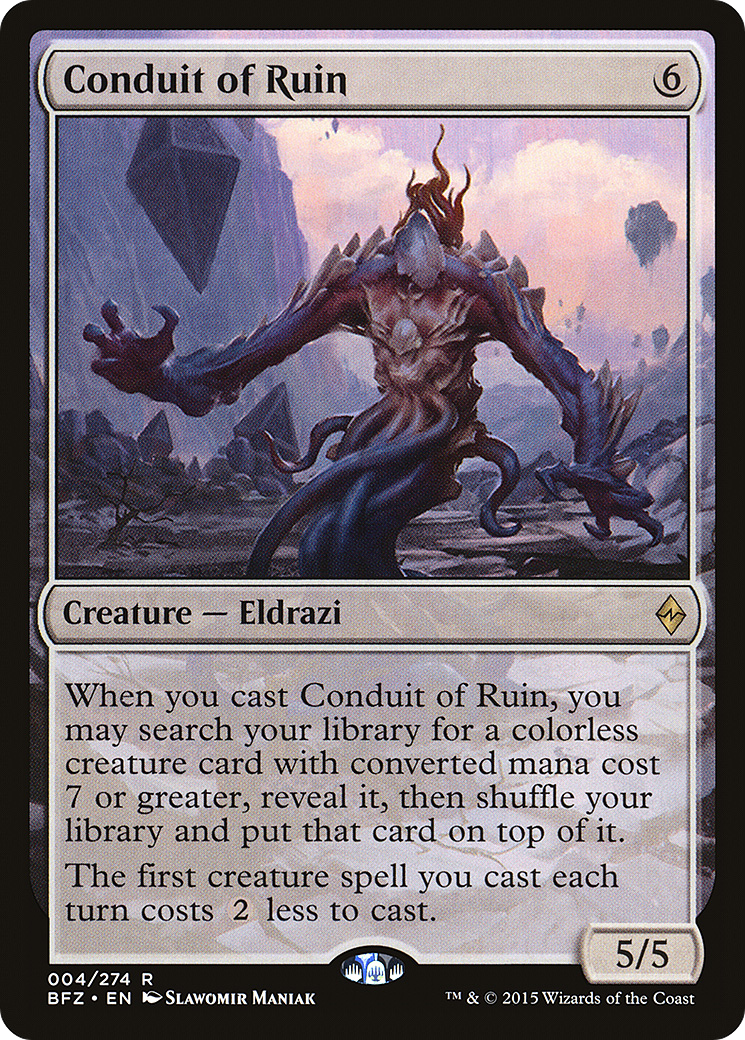 Conduit of Ruin [Foil] #4