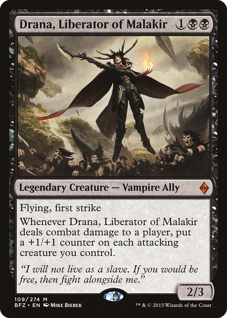 Drana, Liberator of Malakir [Foil]