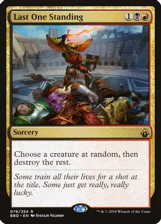 Last One Standing [Foil]