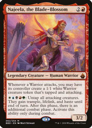 Najeela, the Blade-Blossom [Foil]