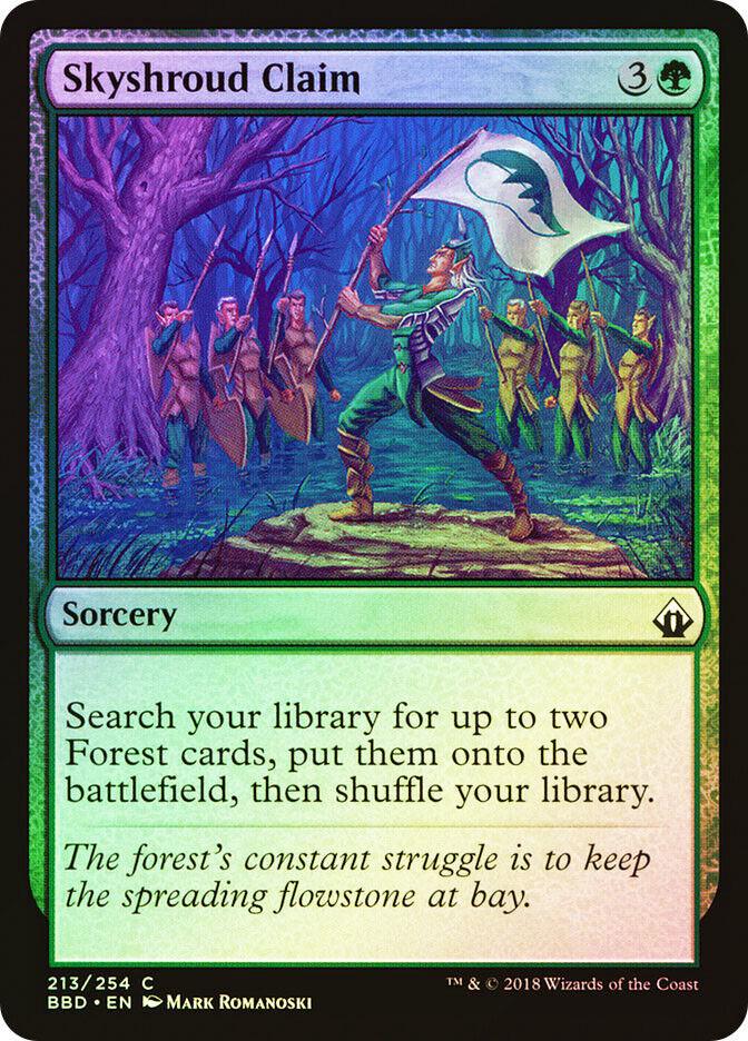 Skyshroud Claim [Foil] #213