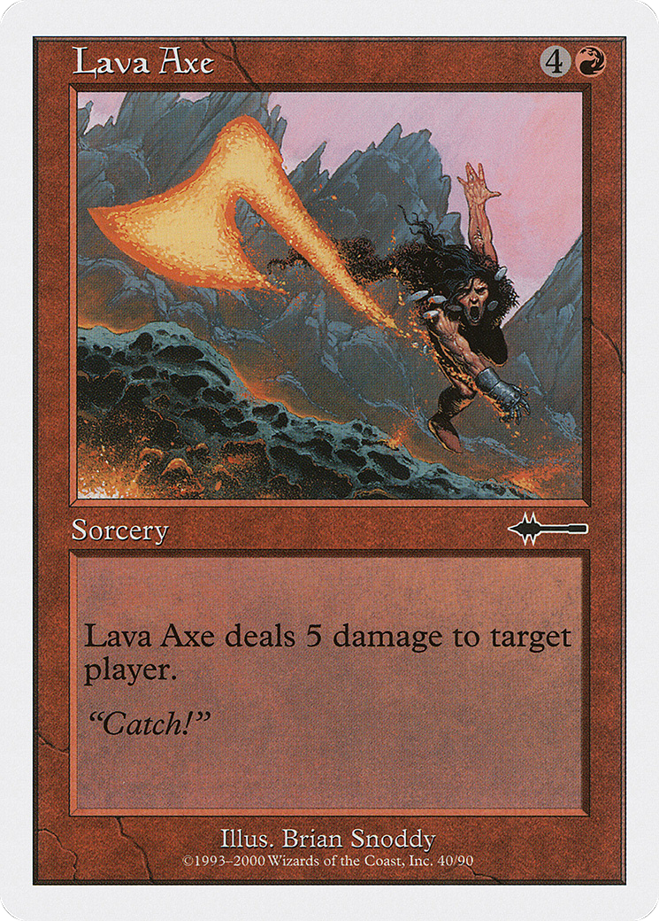 Lava Axe #40
