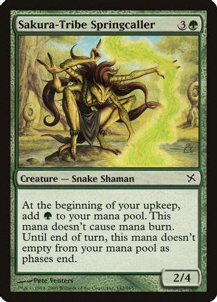 Sakura-Tribe Springcaller [Foil]