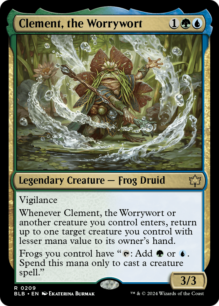 Clement, the Worrywort [Foil] #209