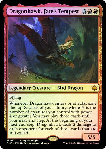 Dragonhawk, Fate's Tempest [Foil] #132