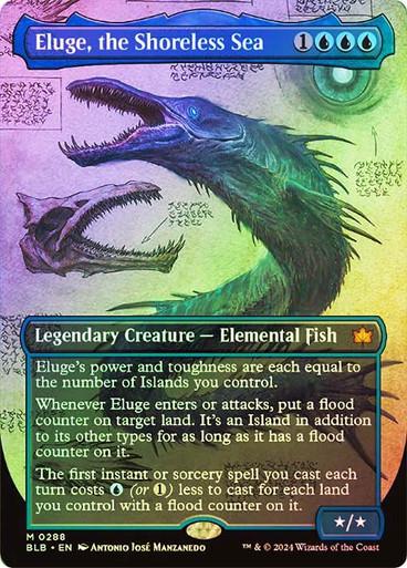 Eluge, The Shoreless Sea [Borderless Foil] #288